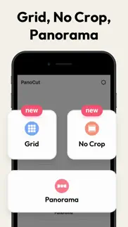 panocut : photo grids & split iphone screenshot 1