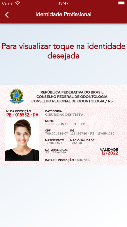 #6. CFO_ID (iOS) 由: BRASIL PRESENTE