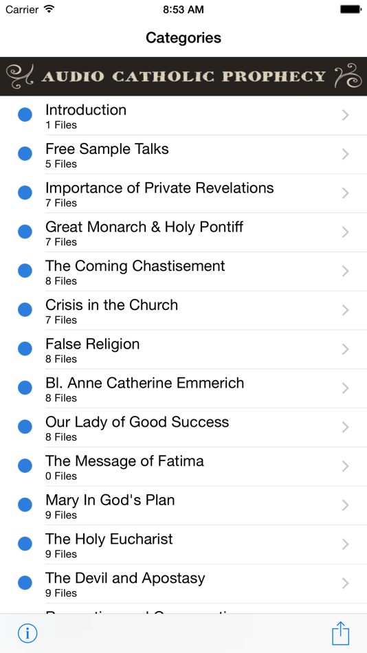 Audio Catholic Prophecy - 1.6 - (iOS)