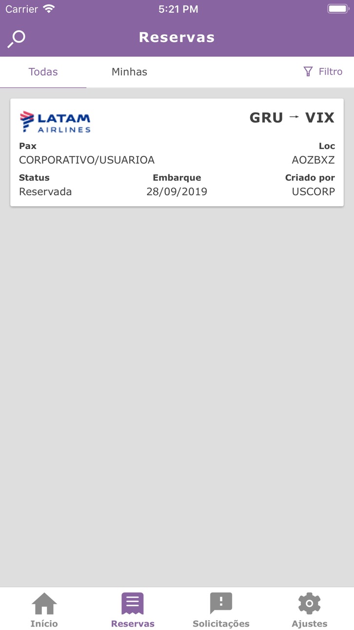 iPhone screenshot