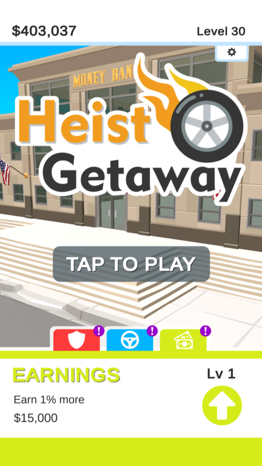 #9. Heist Getaway (iOS) 由: Henrique Silva