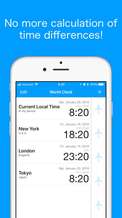 World Clock -Time Converter- screenshot-0