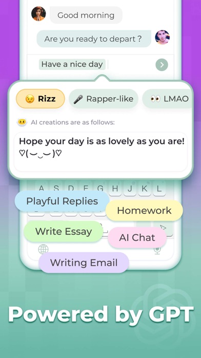 Facemoji:Emoji Keyboard&ASK AI Screenshot