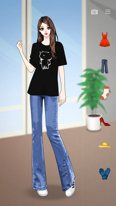 Screenshot #2 pour Model Dressup (Girl Version)