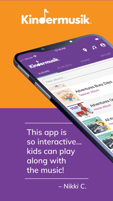 Kindermusik Screenshot