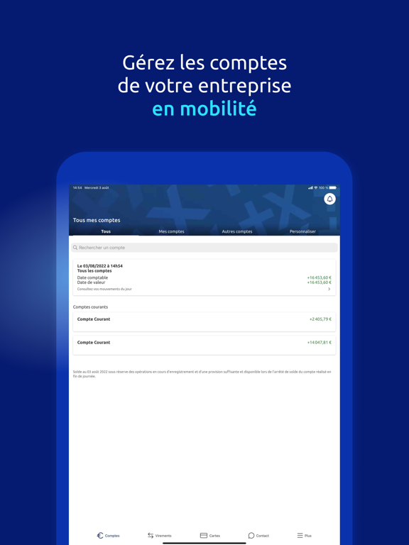 Screenshot #4 pour Banque Populaire PRO
