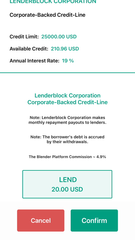 #8. The Blender Platform (iOS) 由: Lender Block LC.