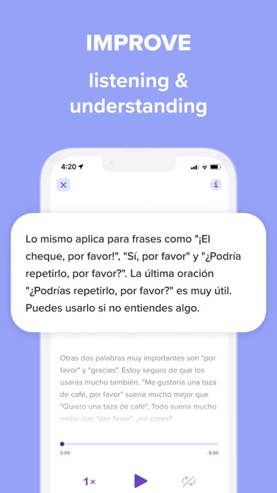 Speakly: Learn Languages Fast Screenshot