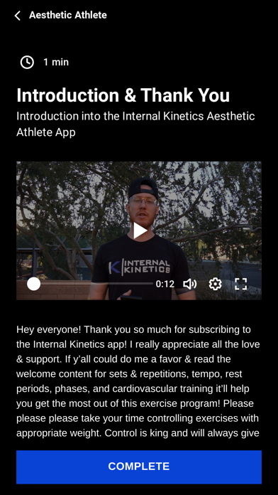 Internal Kinetics Screenshot