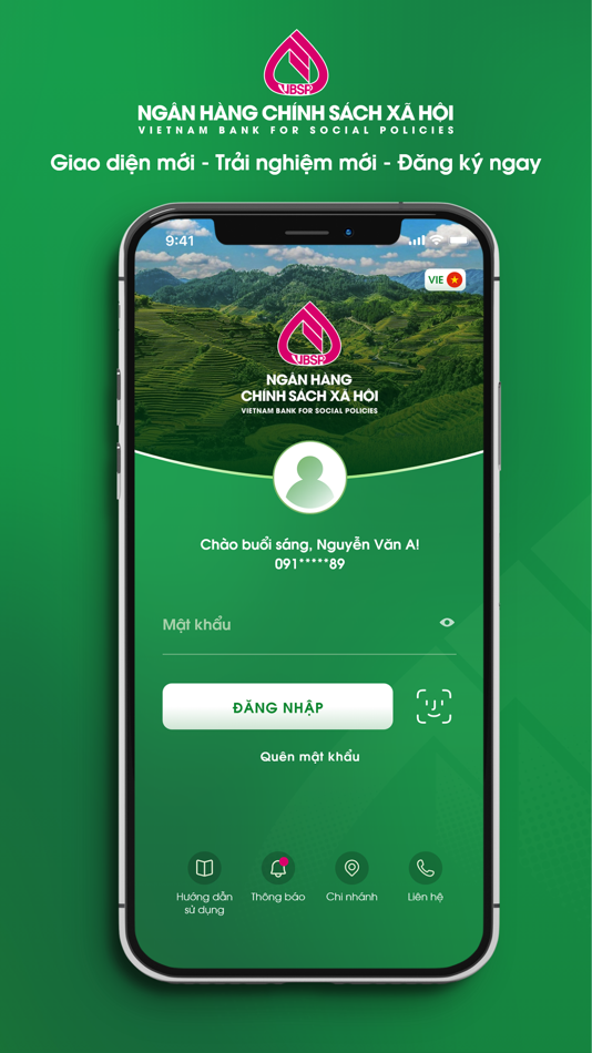 #1. VBSP SmartBanking (iOS) 由: Vietnam Bank for Social Policies