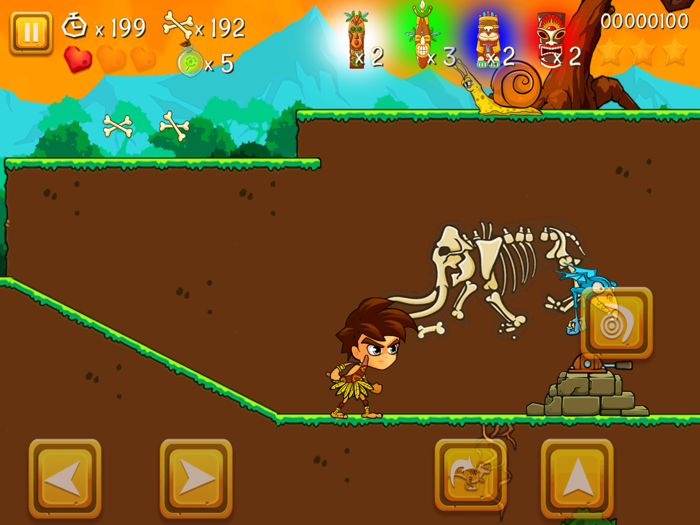 Dino Run Jurassic Tribal Wars
