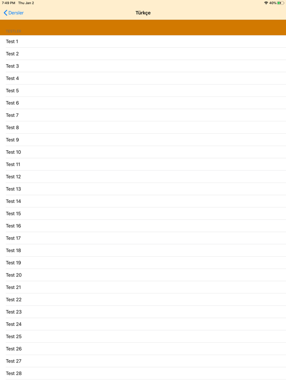 Screenshot #5 pour Test Merkezi İlkokul 2.Sınıf