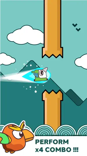Tap To Dash Bird - Do Not Flap screenshot 3