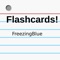 Create your flashcards and carry them around in convenient digital format