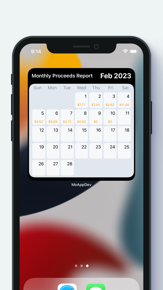 #7. MoAppDev - Sales and Trends (iOS) بواسطة: 晓伟 庄