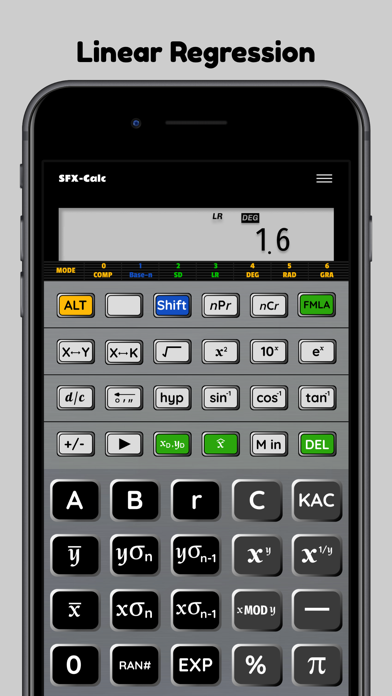 SFX Calc Screenshot