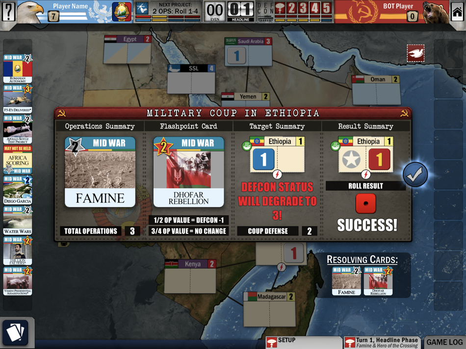 Twilight Struggle: Red Sea - 1.5.1 - (iOS)