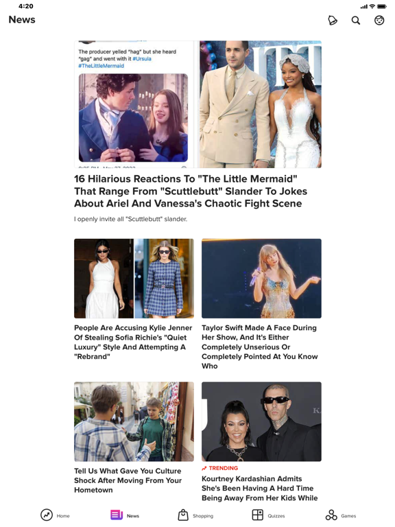 BuzzFeed - Quiz, Trivia & News screenshot 4