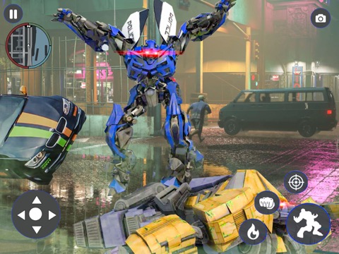 Police Hero Robot Battle Gamesのおすすめ画像2