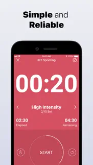interval timer - tabata timer iphone screenshot 1