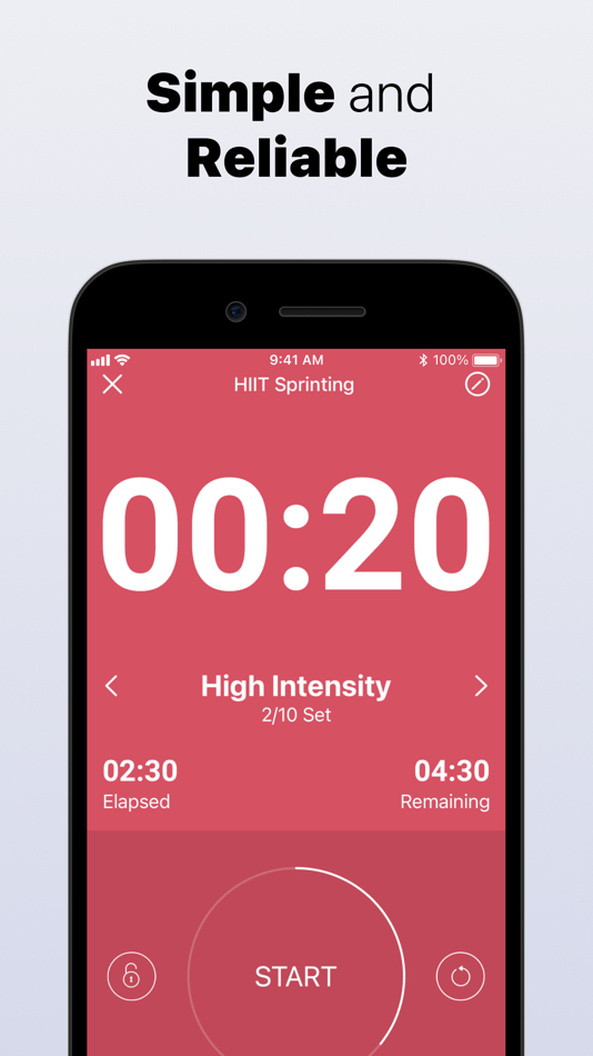 #1. Interval Timer - Tabata Timer (iOS) 来自: NEO PIXEL LABS PTE. LTD.