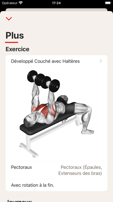 Screenshot #3 pour GymBook ・ Musculation