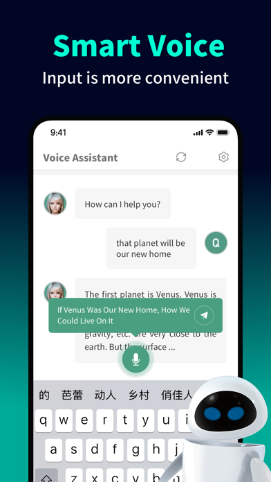 AI Chat Assistant Ask Chatbot Screenshot