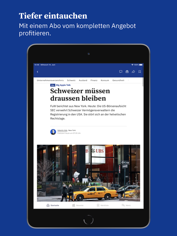 Screenshot #6 pour Finanz und Wirtschaft News
