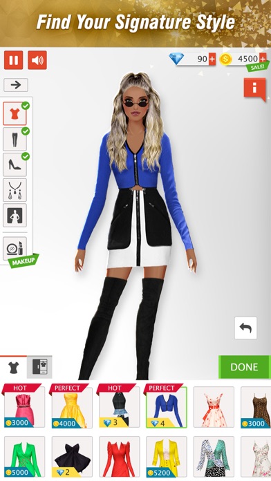 Dress Up Stylist- Fashion Game Screenshot