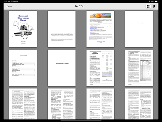 Iowa CDL Test Prep iPad screenshot 9 - Education app