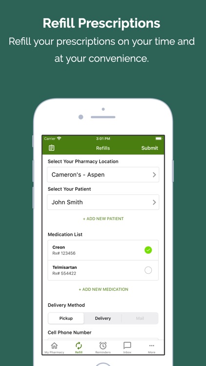 PocketRx - Refill Medications