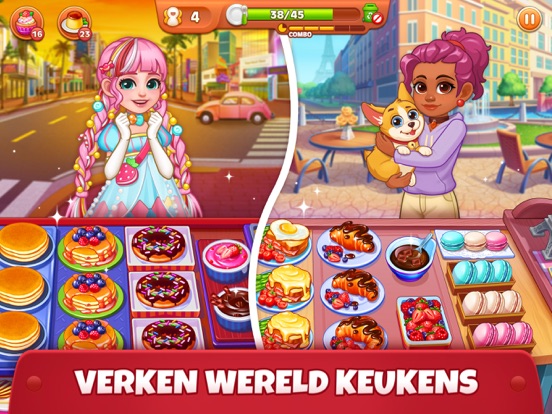 Cooking Madness-Kitchen Frenzy iPad app afbeelding 3