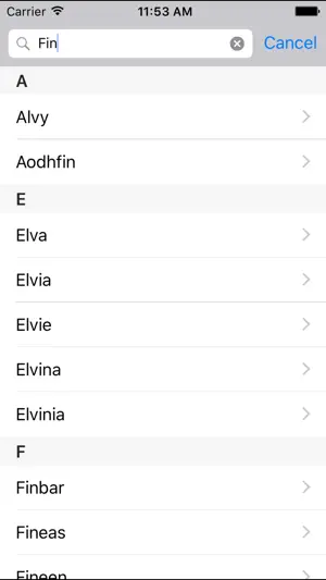 Baby Names - Irish screenshot 2