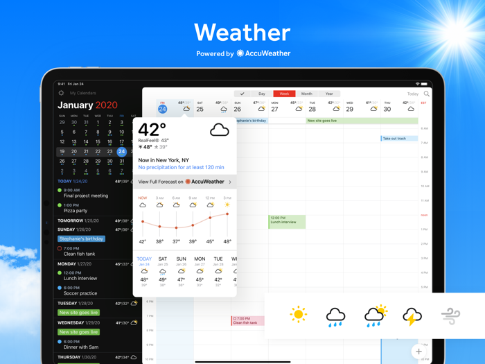 Fantastical Calendar