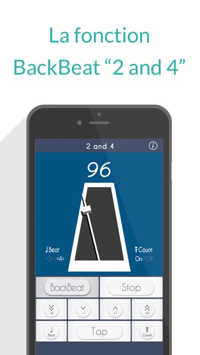 Screenshot #3 pour 2 and 4: Real Metronome