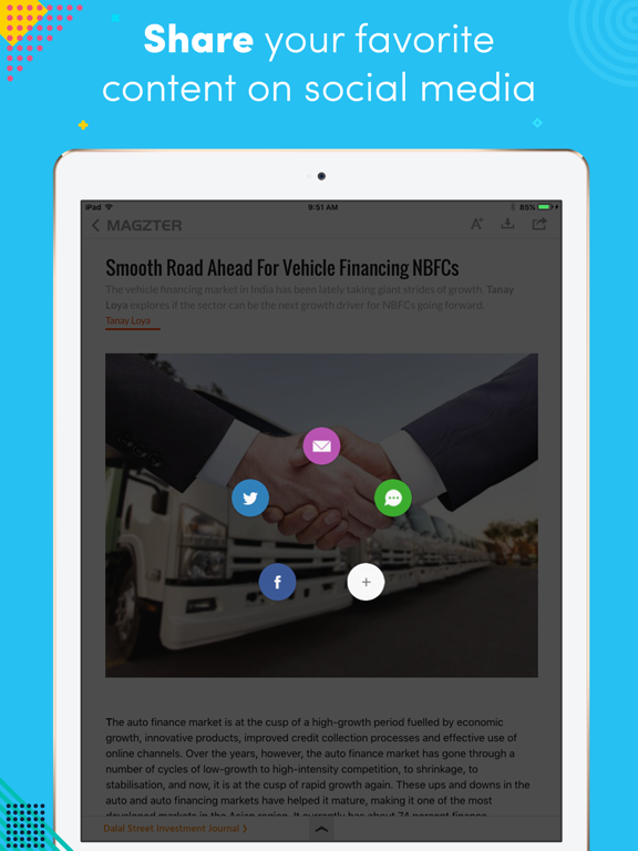 Dalal Street InvestmentJournal iPad screenshot 5 - Business app