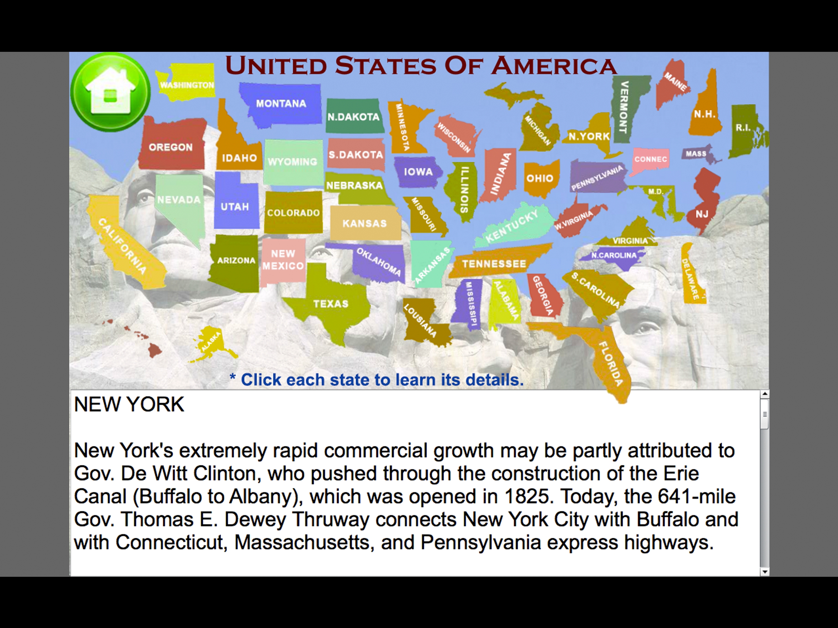 United States Map Quiz Game screenshot 14