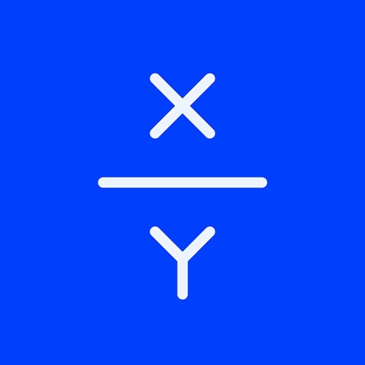 Fractional calculator icon