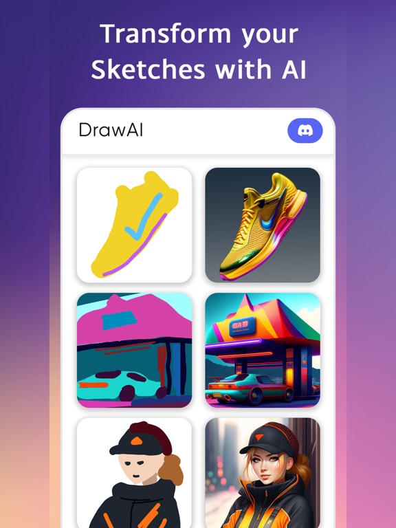 Screenshot #4 pour DrawAI : Sketch to AI Art