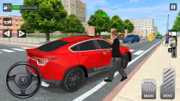 city taxi driving: driver sim iphone screenshot 2