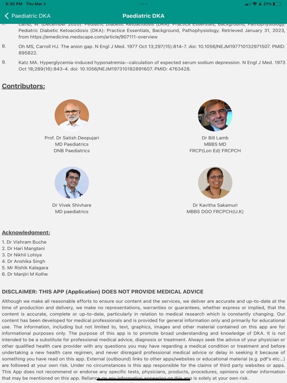 pDKA iPad screenshot 10 - Medical app