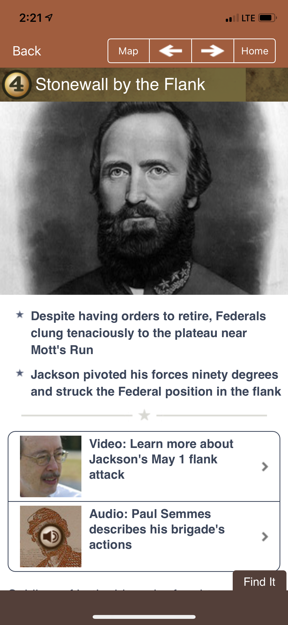 Chancellorsville Battle App