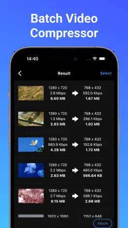 Game screenshot Batch Video Compressor mod apk