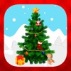 Decorate Christmas tree icon