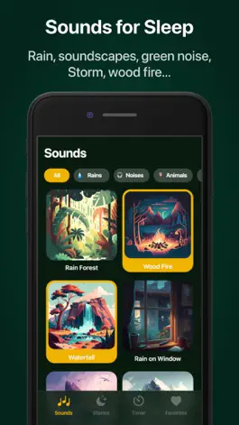 Game screenshot Green Noise - Better Sleep hack