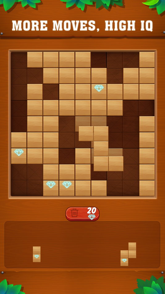 #4. Timber Doku : Block Puzzle (iOS) By: Mai Bui