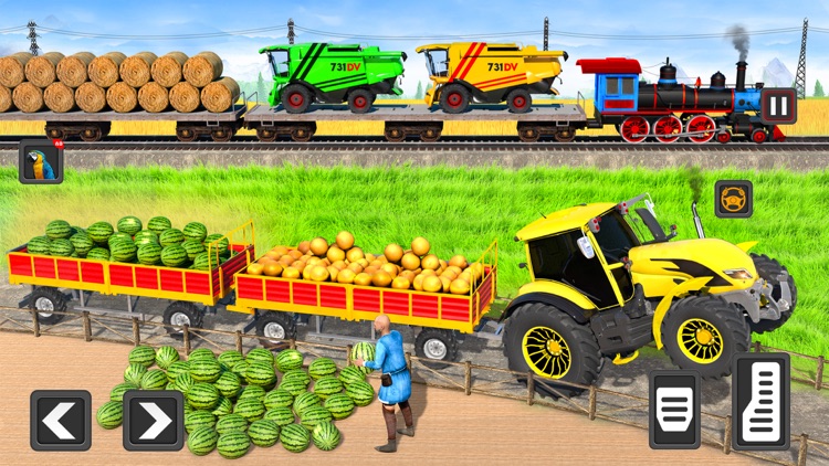 Tractor Farming Crop Harvester screenshot-7