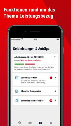 Screenshot von BA-mobil auf dem iPhone 4