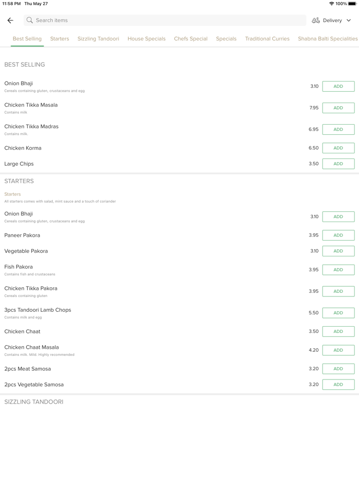 New Shabna Tandoori.