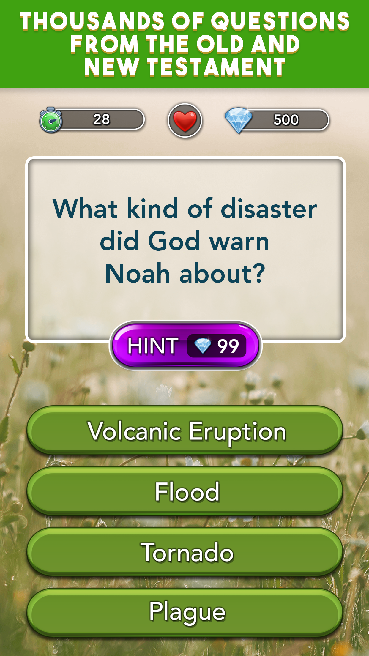 Daily Bible Trivia: Quiz Games screenshot 1